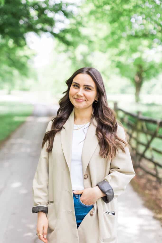 A headshot of a hair stylist at HC Brides