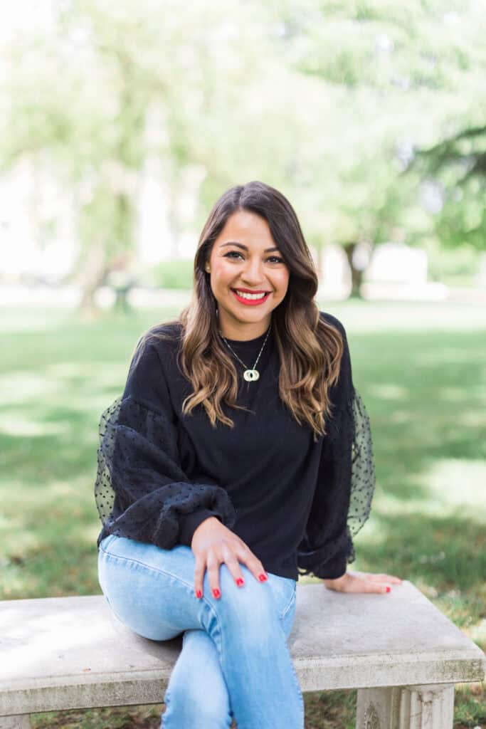 A headshot of a make up artist at HC Brides